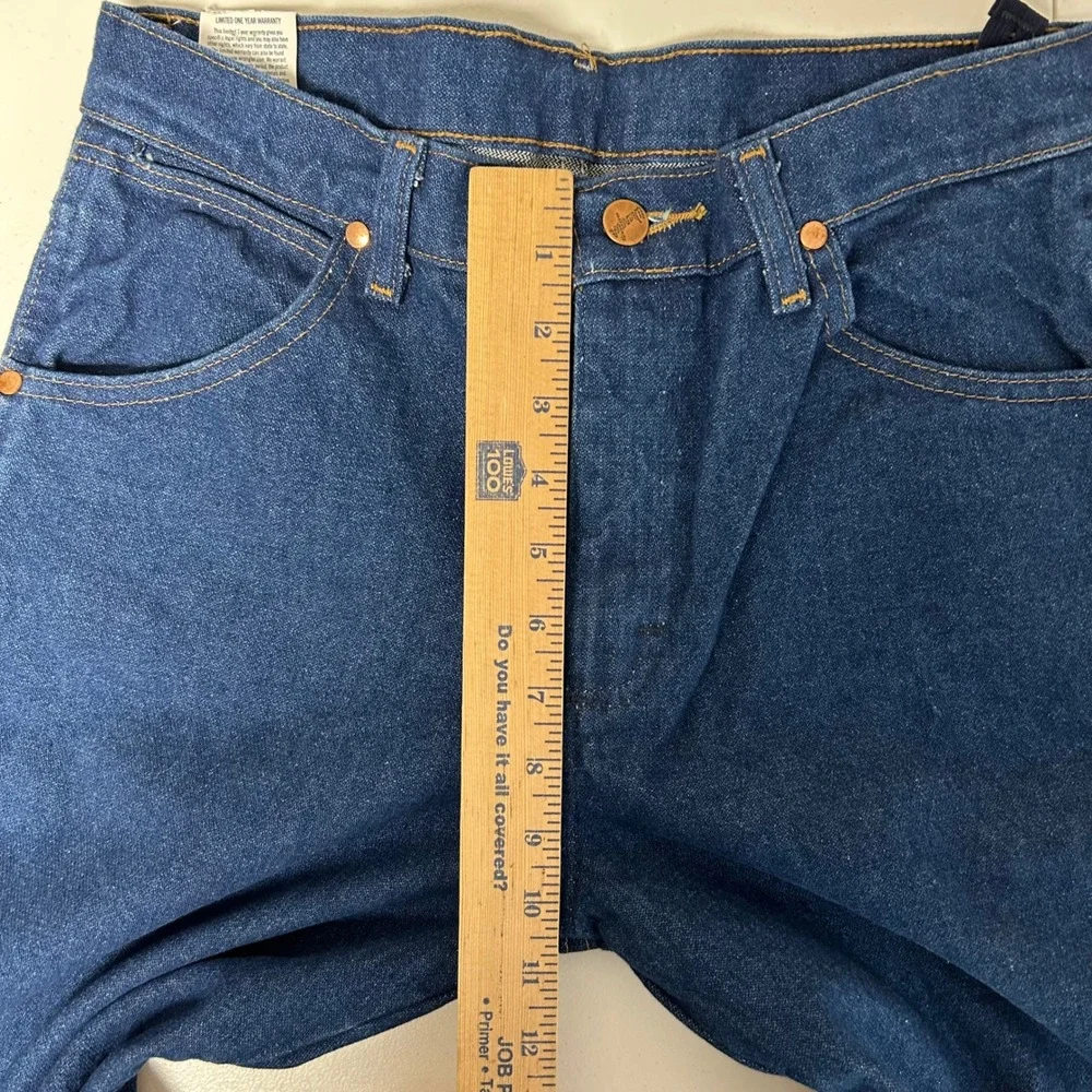 Wrangler Cowboy Cut Jeans Boys 16 Reg 28x31.5 Blue Original‎ Fit 1013MWZBP New